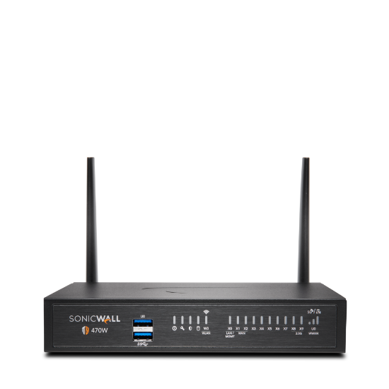 Picture of SonicWall TZ470 Wireless-AC INTL TotalSecure Advanced Edition