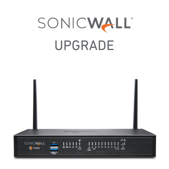 SonicWall TZ570 Wireless Appliance Secure Upgrade