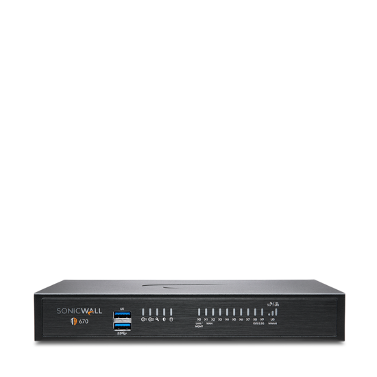 SonicWall TZ670 Appliance