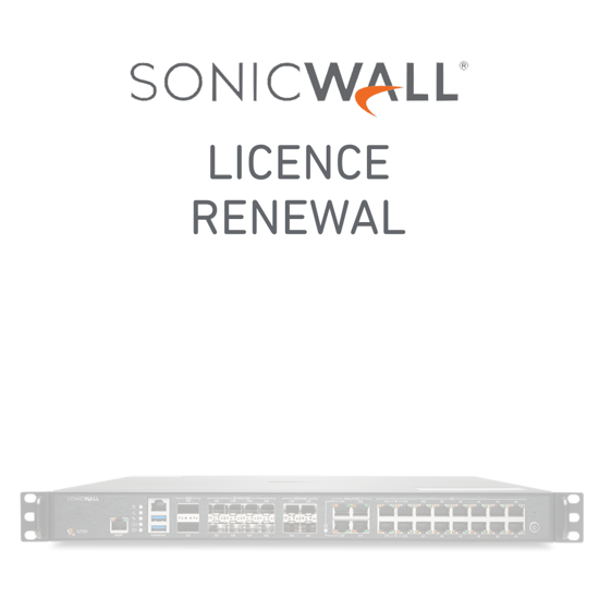 SonicWall NSa 6700 Series Licence Renewal