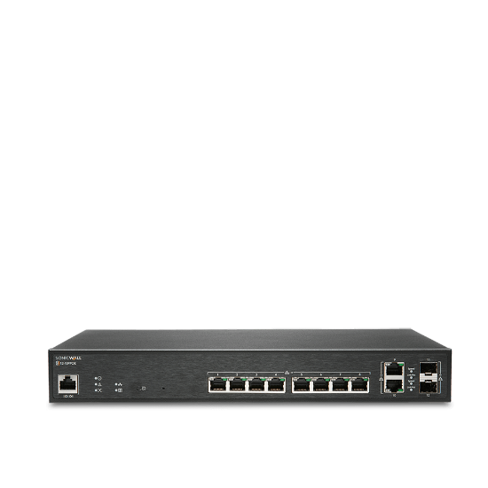Picture of SonicWall Switch SWS12-10FPOE with Wireless Network Management Essential and Support