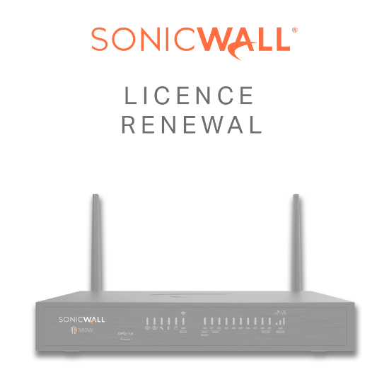 Picture of Gateway Anti-Malware, Intrusion Prevention and Application Control for TZ380W 