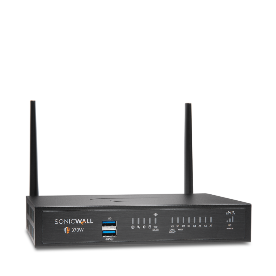 Picture of SonicWall TZ370W INTL GEN6 Firewall Replacement with APSS